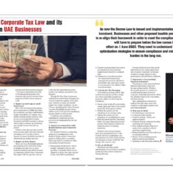 New corporate tax law and its impact on UAE Business